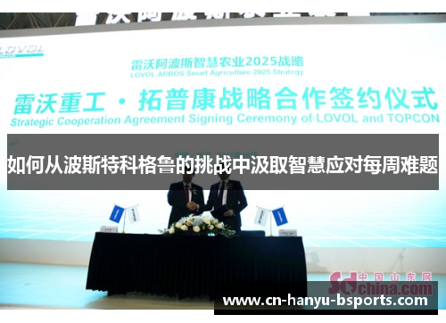 如何从波斯特科格鲁的挑战中汲取智慧应对每周难题